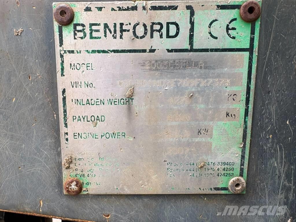 Benford 6000 Dúmpers de obra