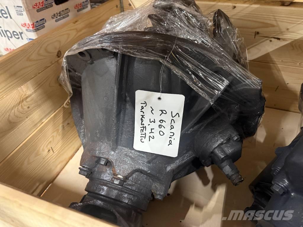 Scania R660 Ejes