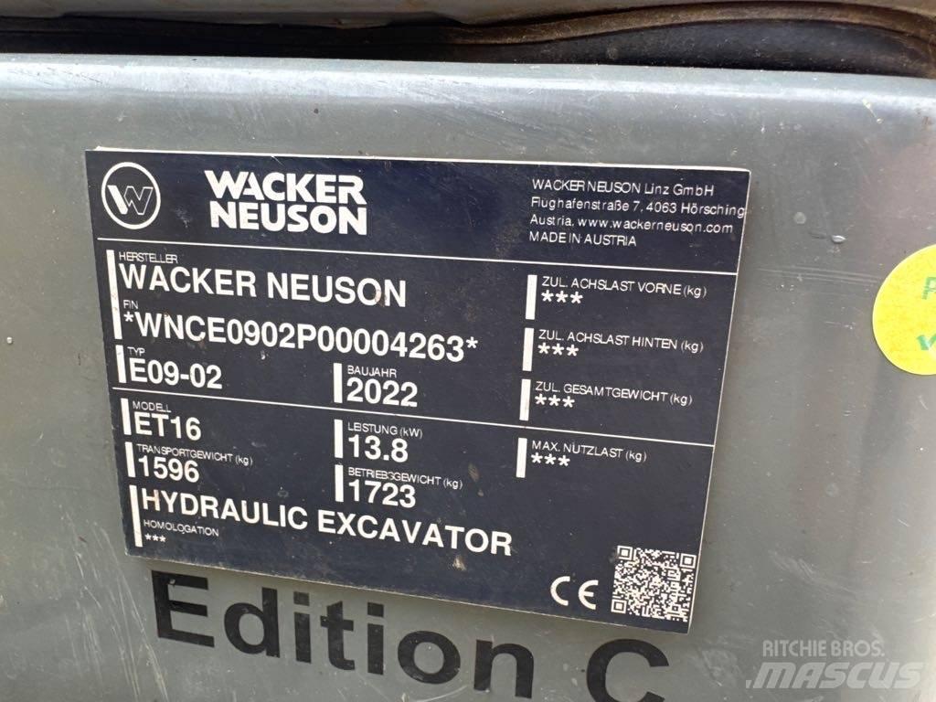 Wacker Neuson ET16 Excavadoras de cadenas