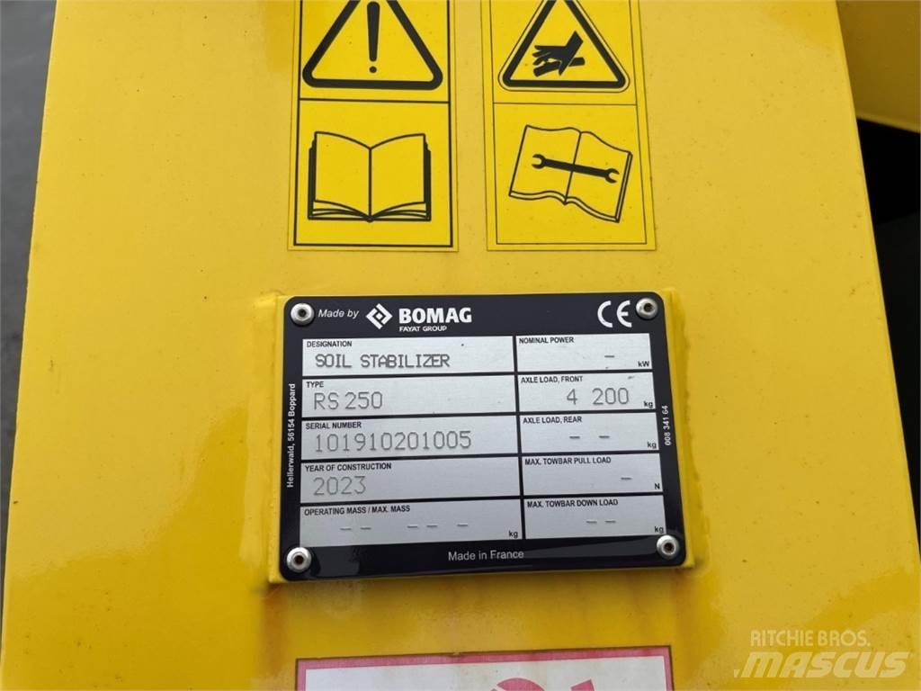 Bomag DE RS 250 Equipos para la estabilización de suelos y reciclaje de asfalto