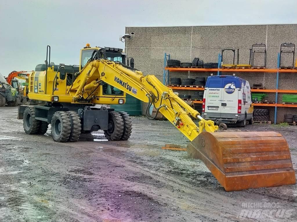 Komatsu PW 148-8 Excavadoras de ruedas