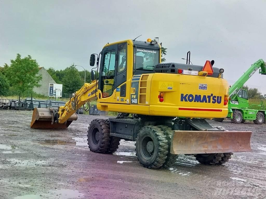 Komatsu PW 148-8 Excavadoras de ruedas
