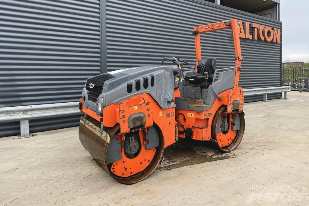 Hamm HD 14 VV Rodillos de doble tambor