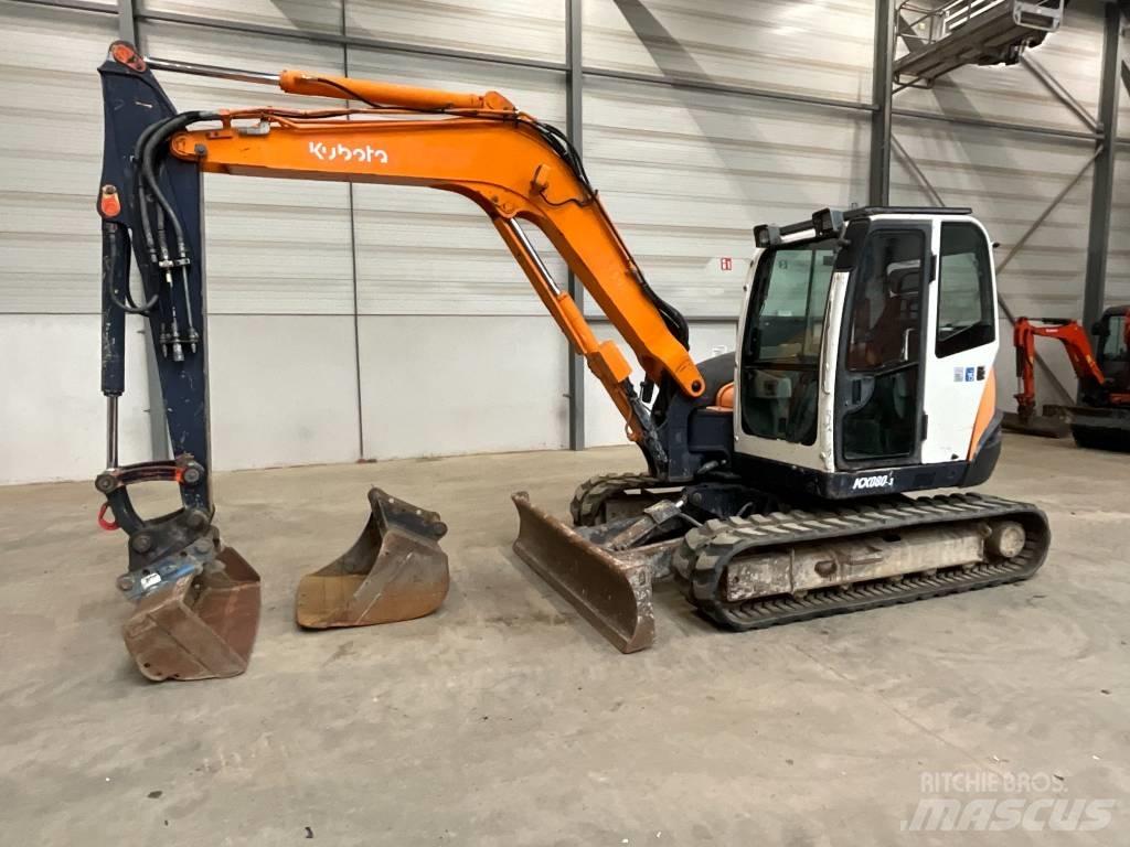 Kubota KX 080-3 Excavadoras 7t - 12t