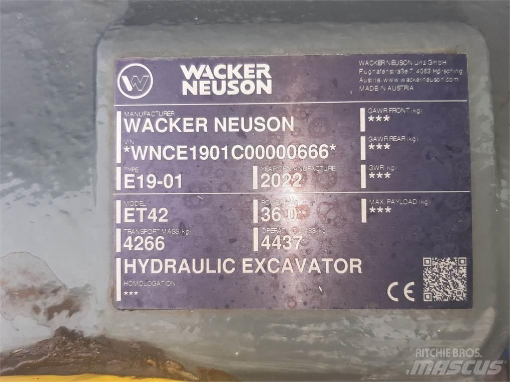 Wacker Neuson ET42 Excavadoras de cadenas