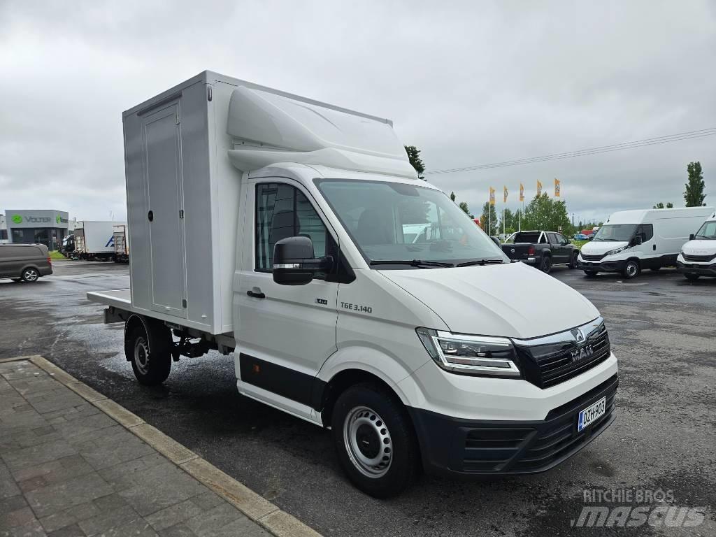 MAN TGE 3.140  4x4 Furgonetas de caja cerrada