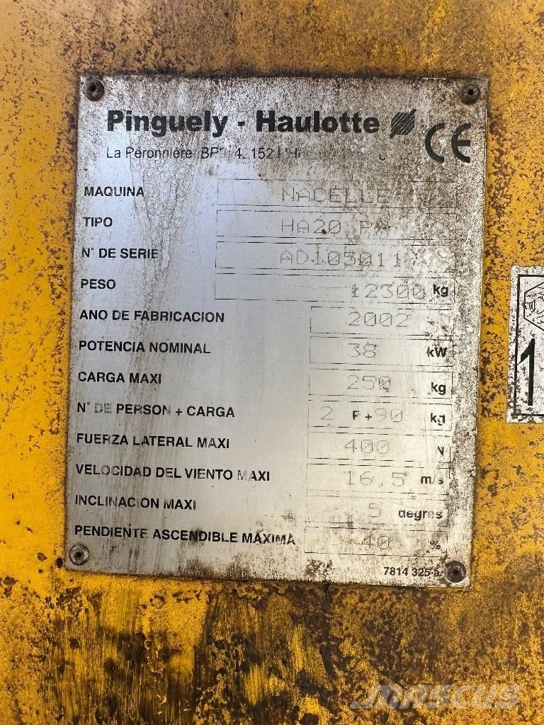 Haulotte HA 20 PX Plataforma de trabajo articulada