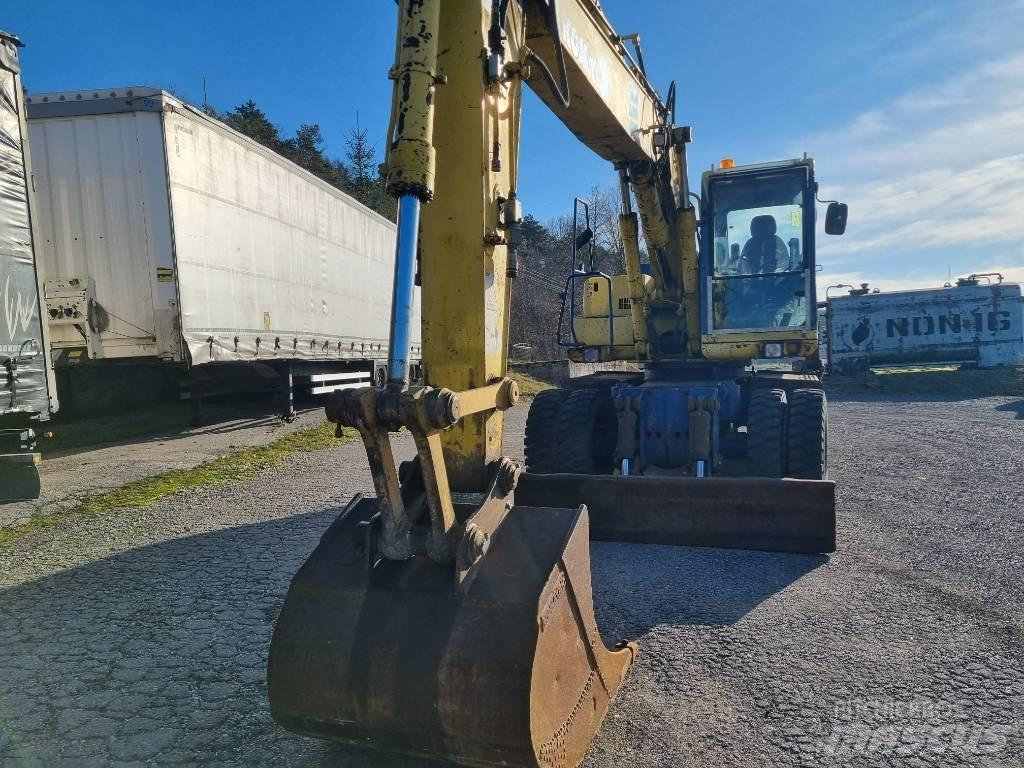Komatsu PW 170 ES - 6K Excavadoras de ruedas