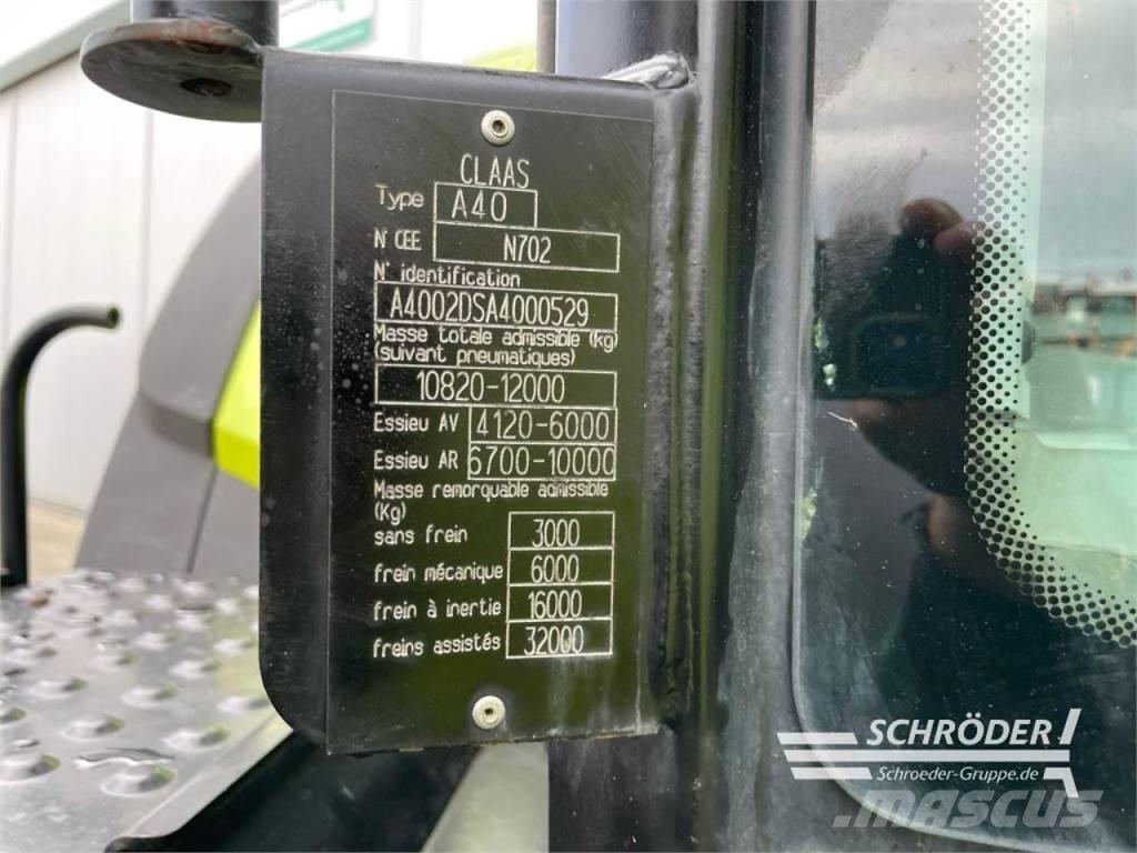 CLAAS AXION 810 Tractores