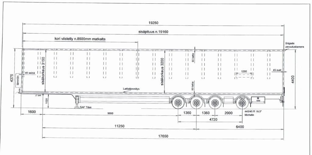 VAK BOX HCT Semirremolques con carrocería de caja
