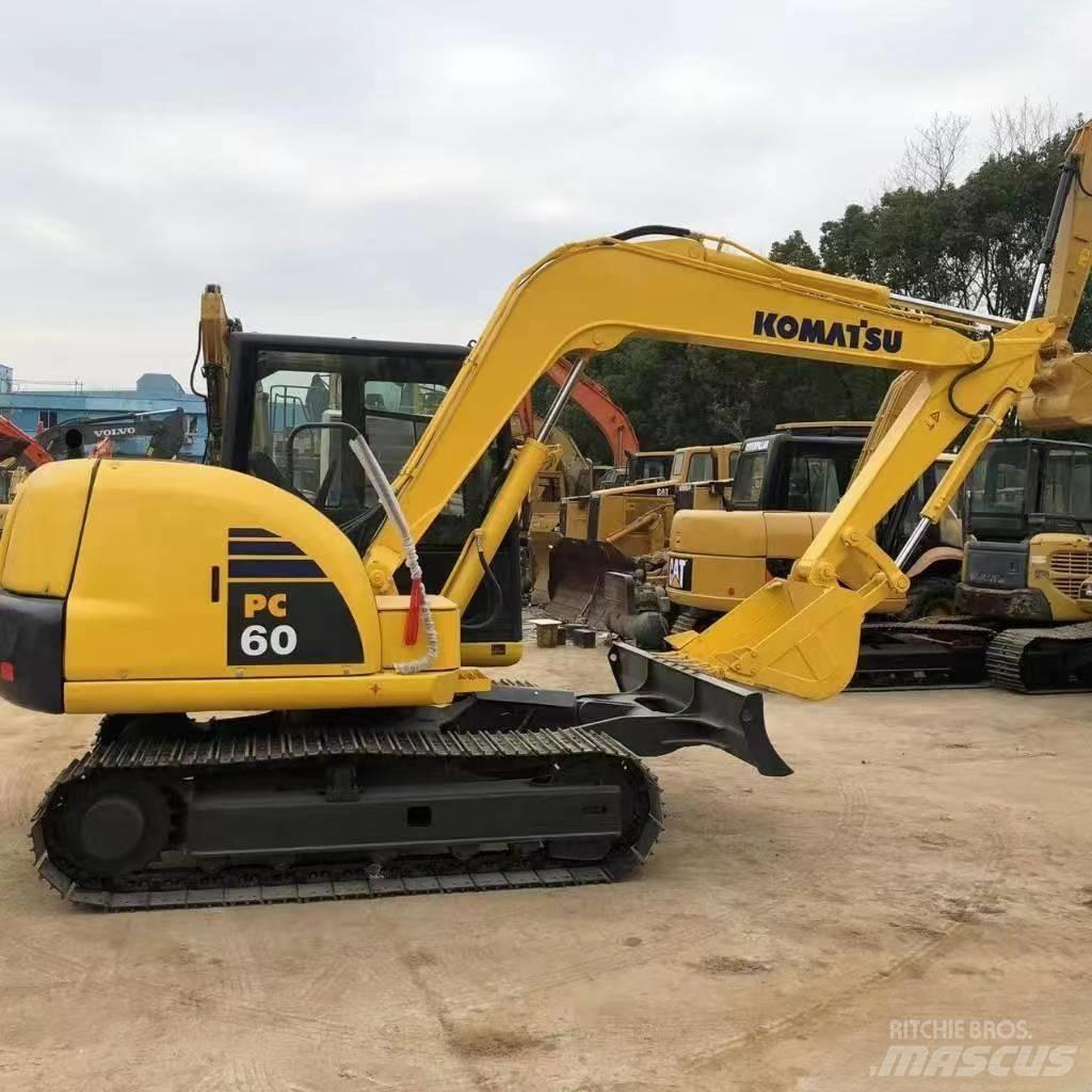 Komatsu PC 60 Excavadoras de cadenas