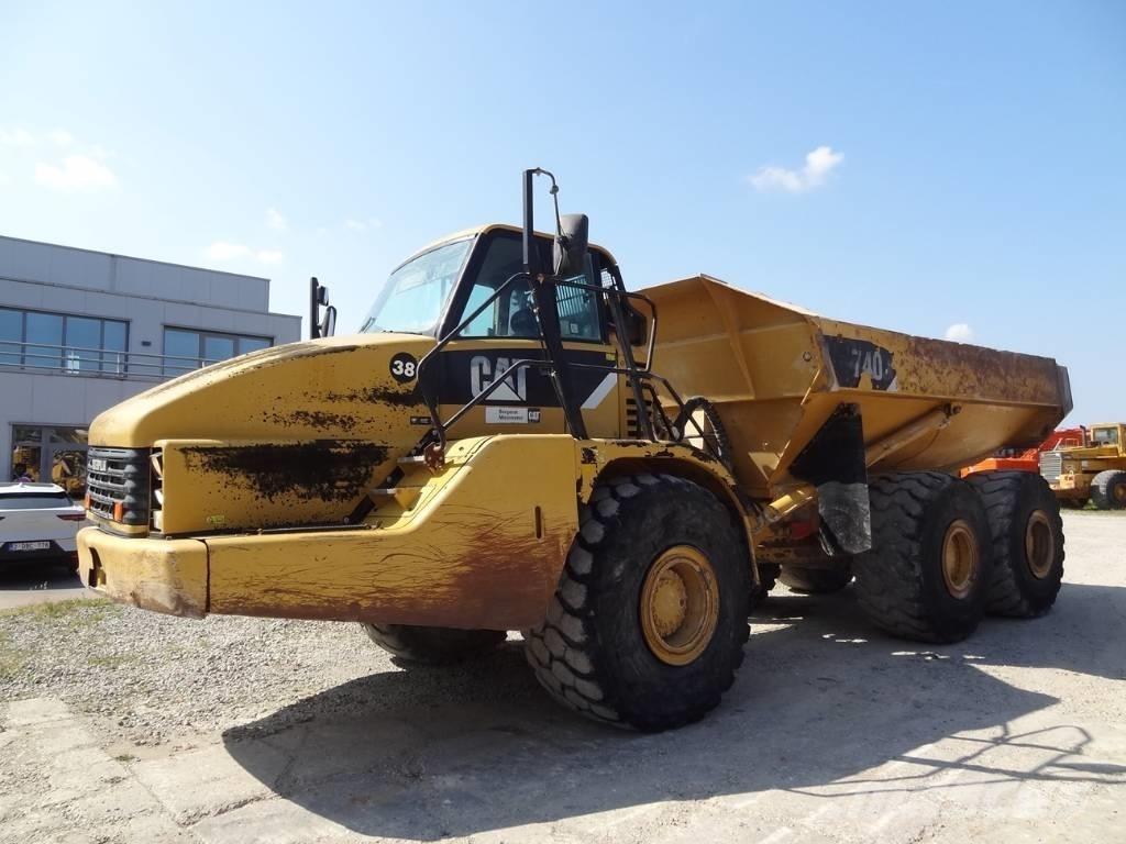 CAT 740 Dúmpers articulados