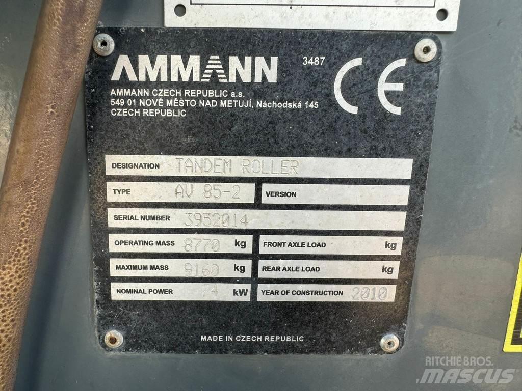 Ammann AV85-2 Rodillos de un solo tambor