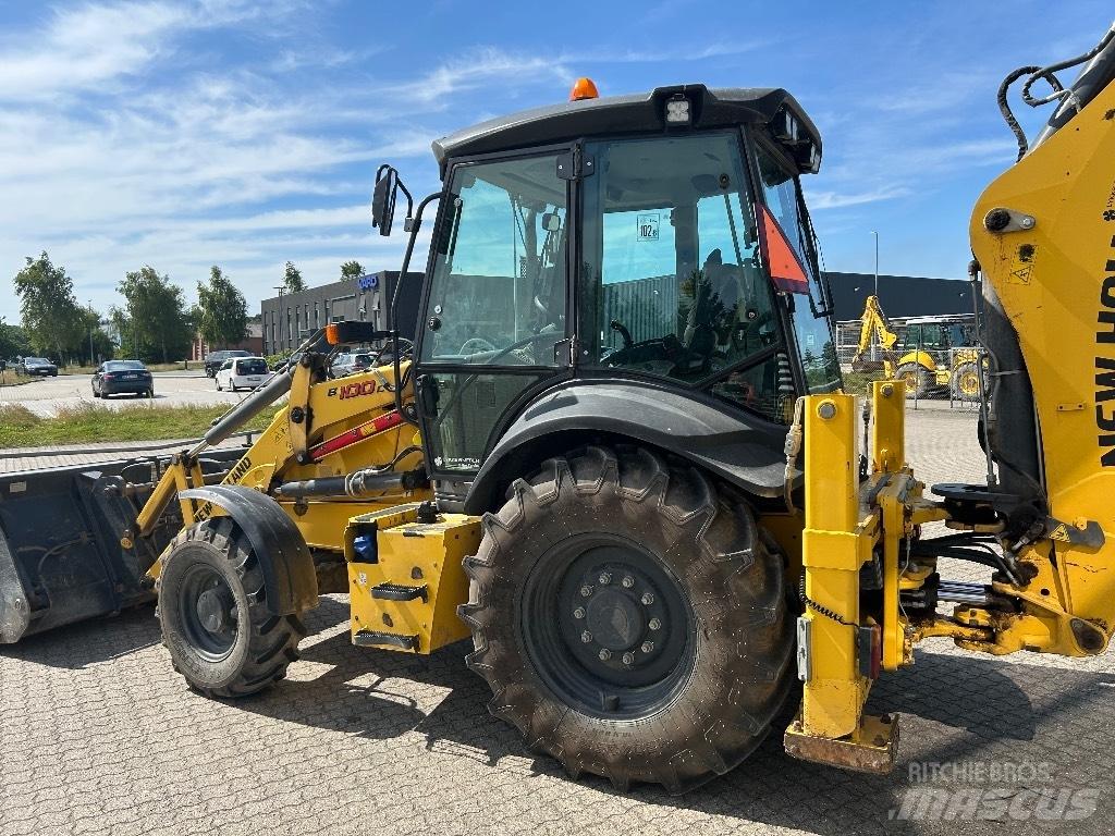 New Holland B 100 C Retrocargadoras