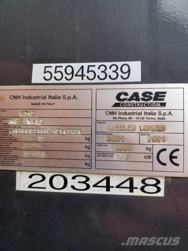 CASE 821G XR Cargadoras sobre ruedas