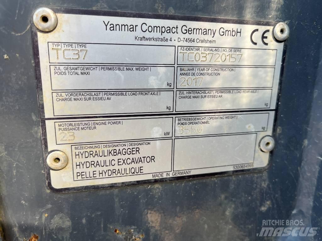 Schaeff TC 37 Mini excavadoras < 7t