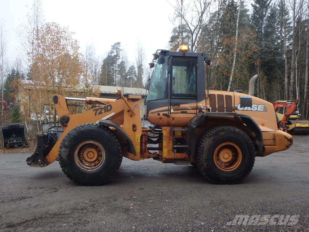 CASE 721 D 4x4 Cargadoras sobre ruedas