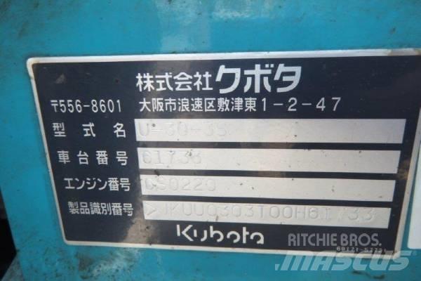 Kubota U-30-3S Mini excavadoras < 7t