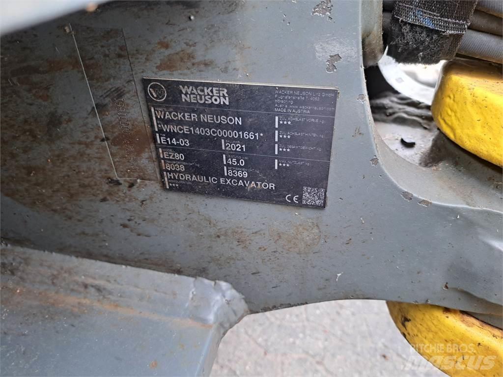 Wacker Neuson EZ80 Excavadoras de cadenas
