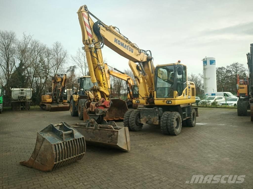 Komatsu PW 160-10 Excavadoras de ruedas