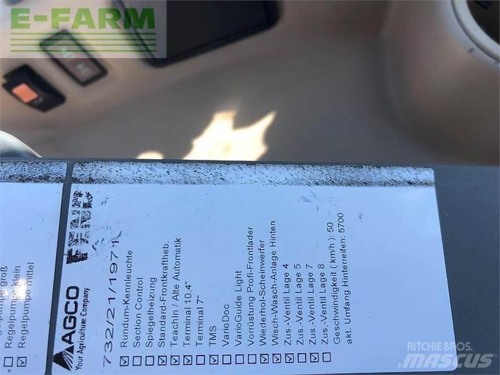 Fendt 714 vario Tractores