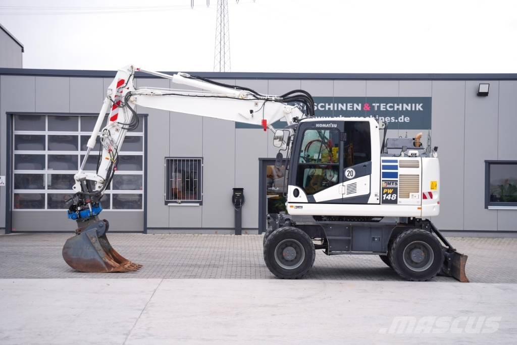 Komatsu PW 148-11 Excavadoras de ruedas