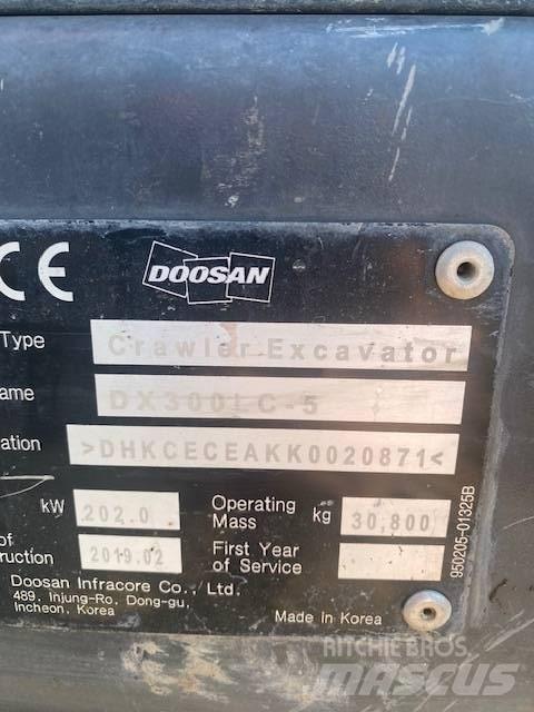 Doosan DX 300 LC-5 Excavadoras de cadenas
