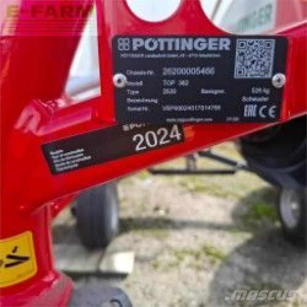 Pöttinger Top 382 Segadoras hileradoras