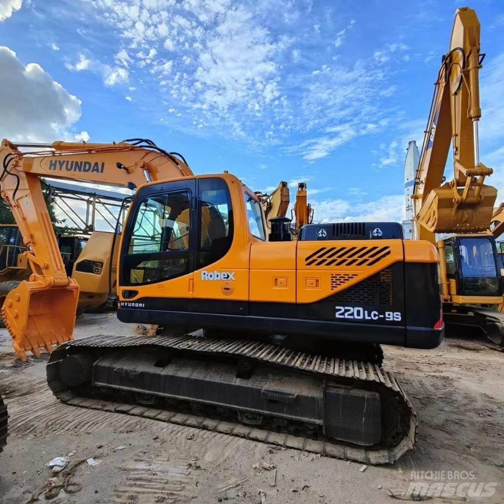 Hyundai 220-9s Excavadoras de cadenas