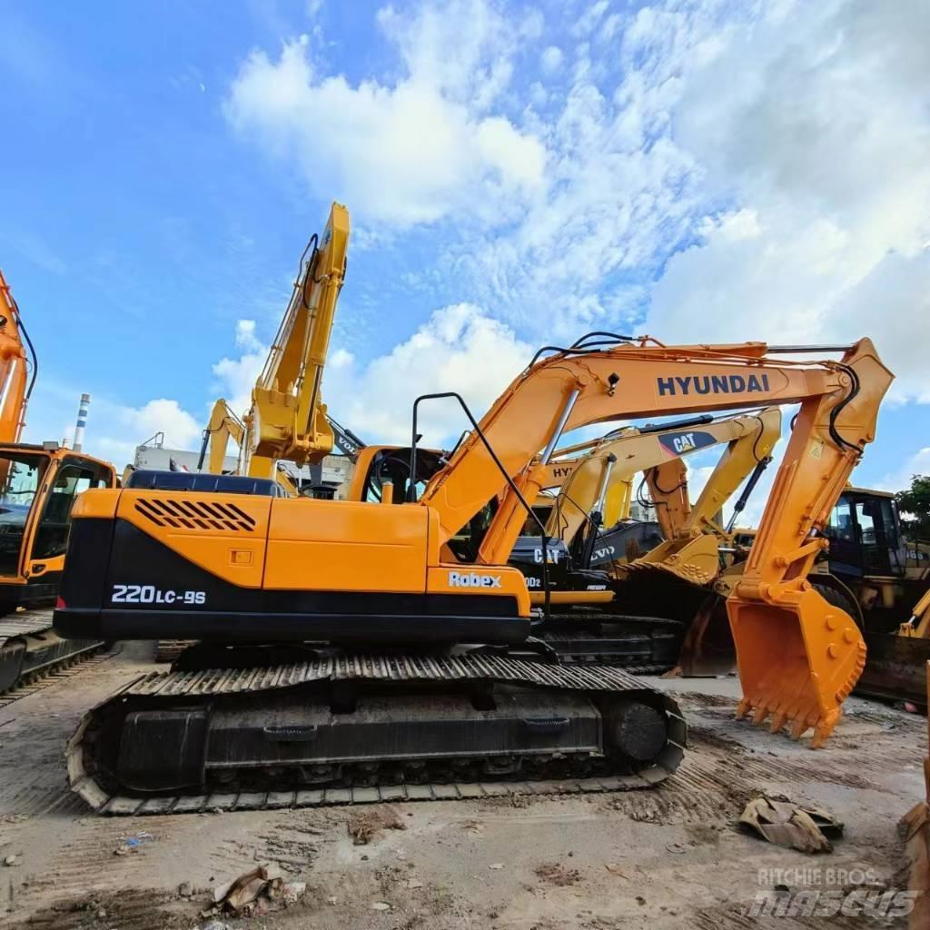 Hyundai 220-9s Excavadoras de cadenas