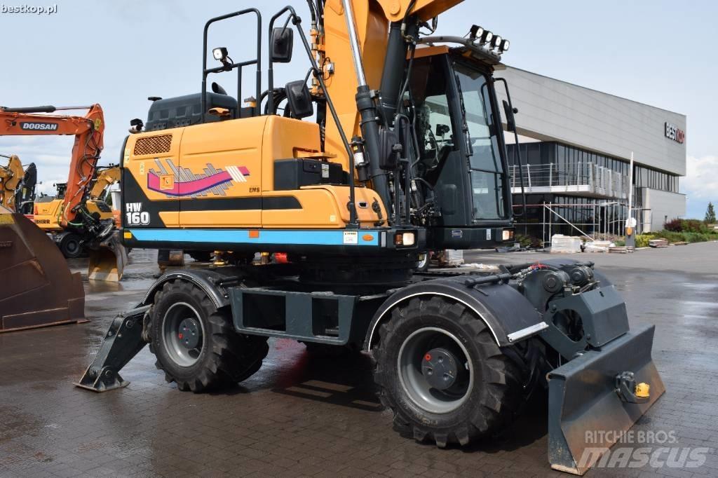 Hyundai HW 160 Excavadoras de ruedas