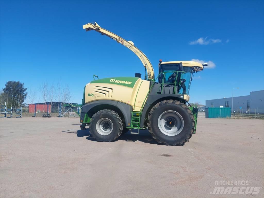 Krone Big X 630 Picadoras de forraje autopropulsadas