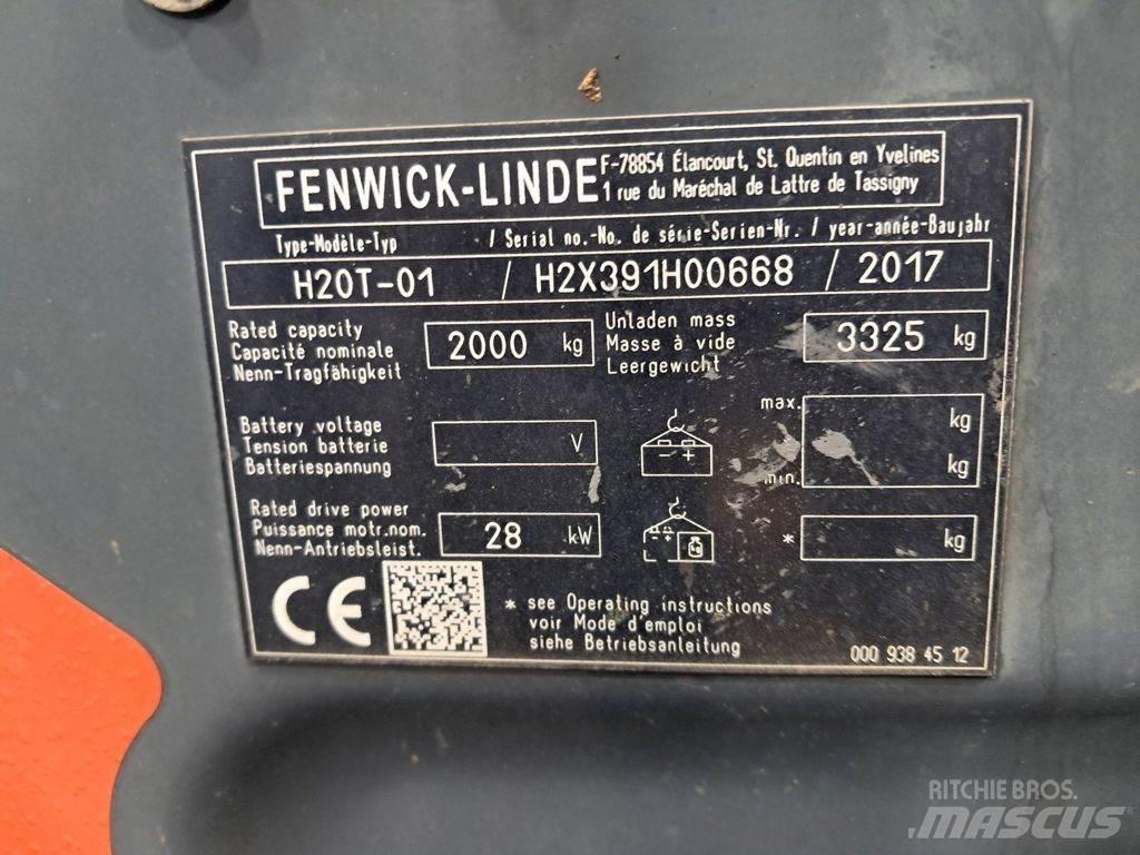 Linde H20T-01 Carretillas LPG