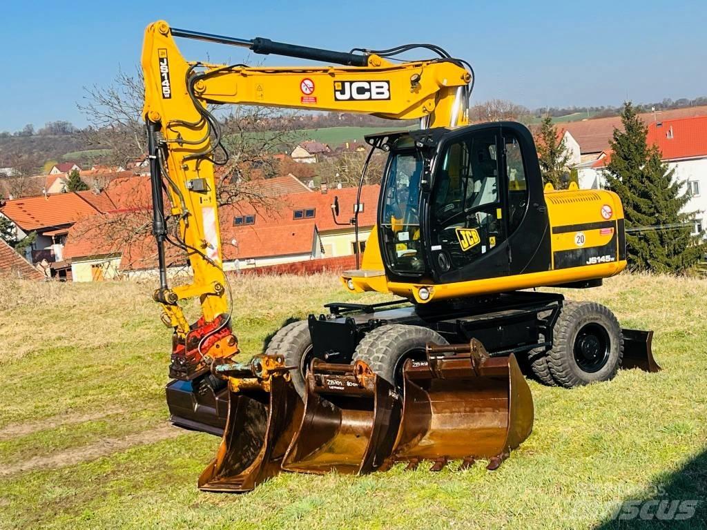 JCB JS 145 W Excavadoras de ruedas