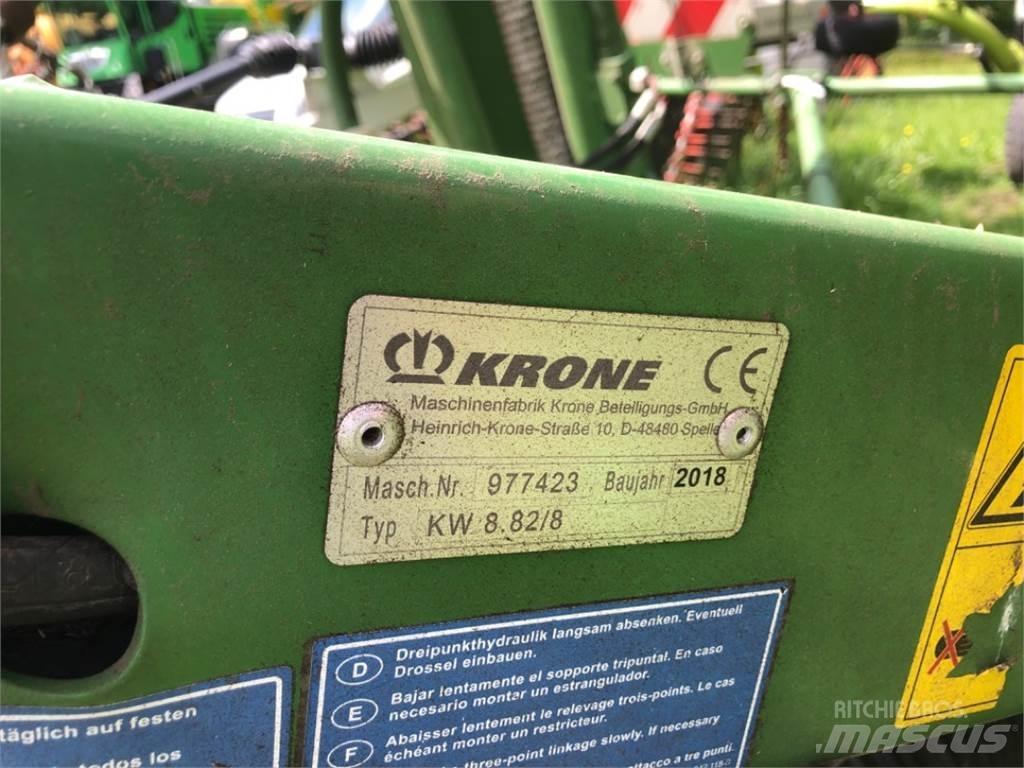 Krone KW 8.82/8 Rastrillos y henificadores