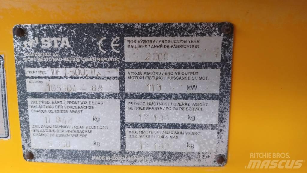 Stavostroj VV 1500 Rodillos de un solo tambor