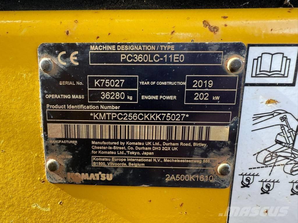 Komatsu PC 360 LC-11 Excavadoras de cadenas