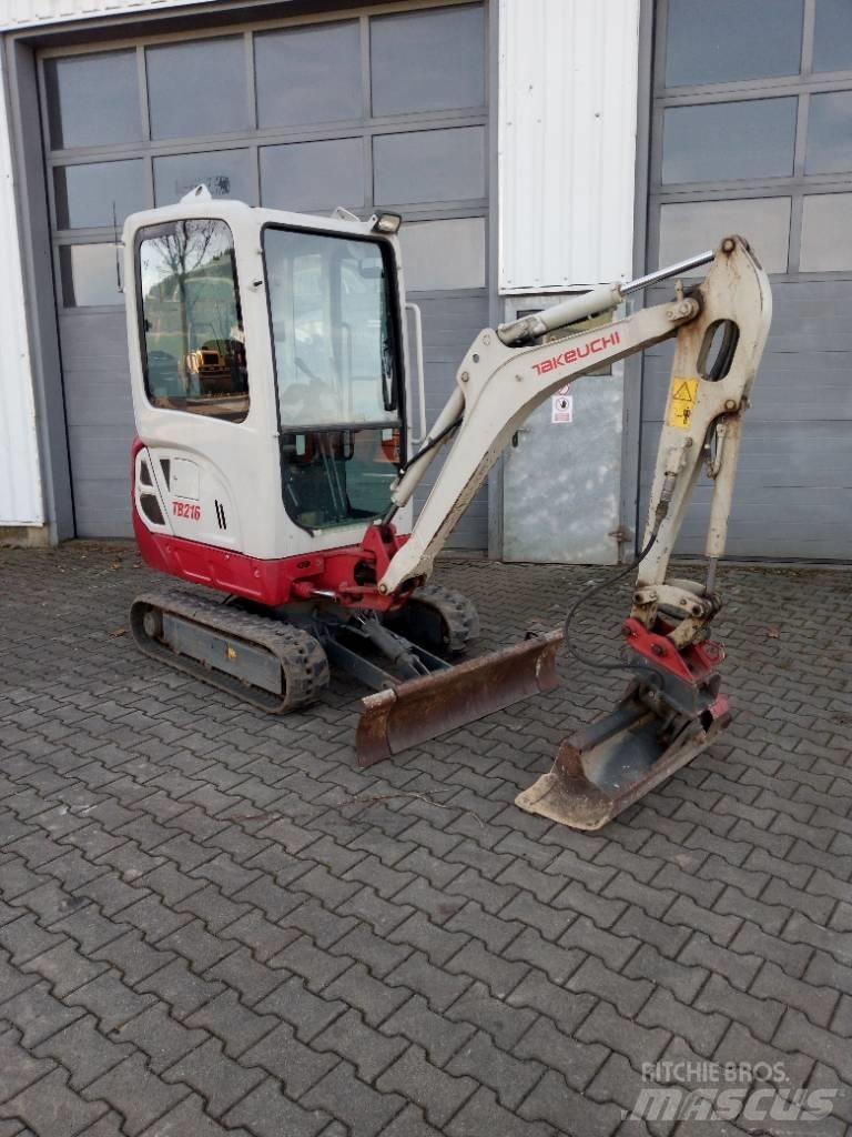 Takeuchi TB 216 Mini excavadoras < 7t