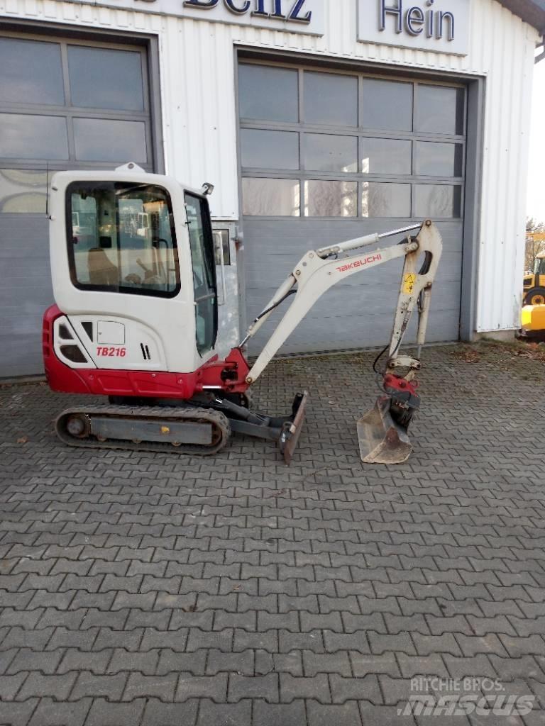 Takeuchi TB 216 Mini excavadoras < 7t