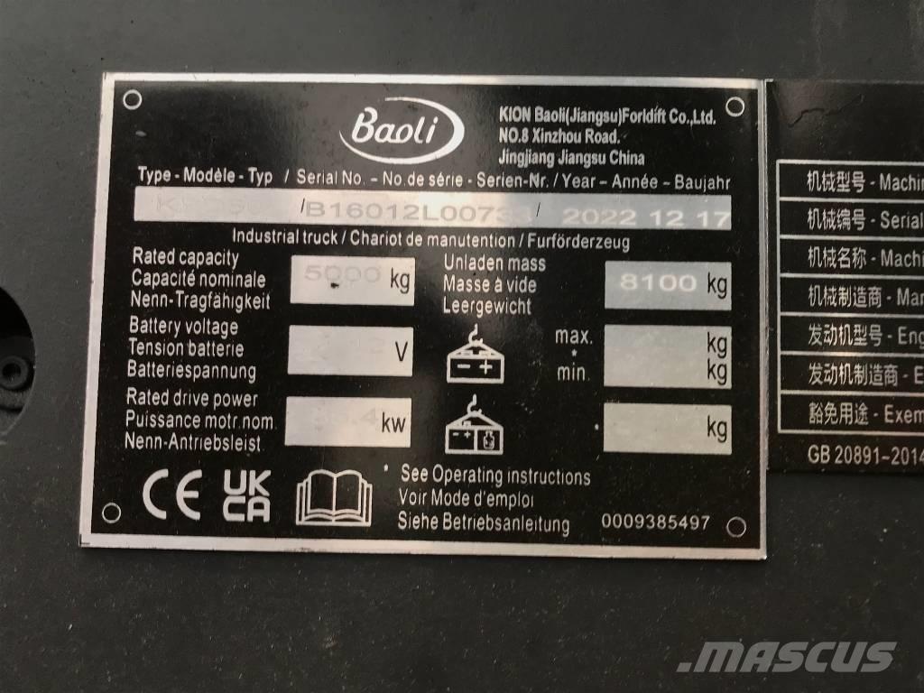 Baoli KBD 40 Carretillas diesel