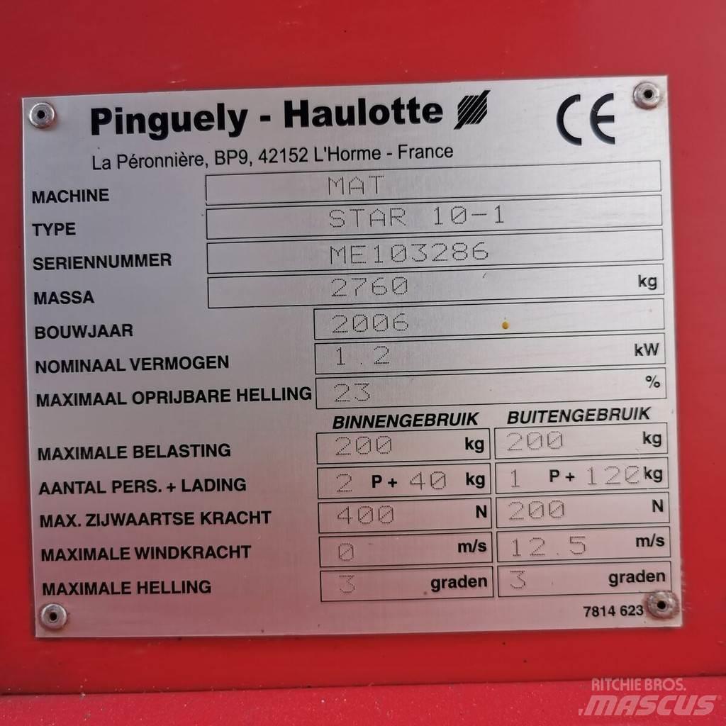Haulotte Star 10 Plataformas de trabajo telescópica