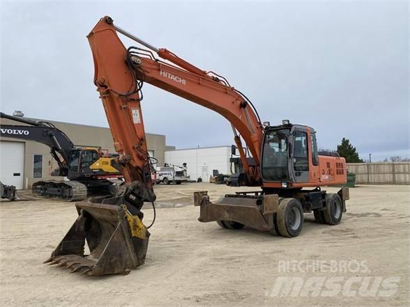 Hitachi ZX 210 W Excavadoras de ruedas