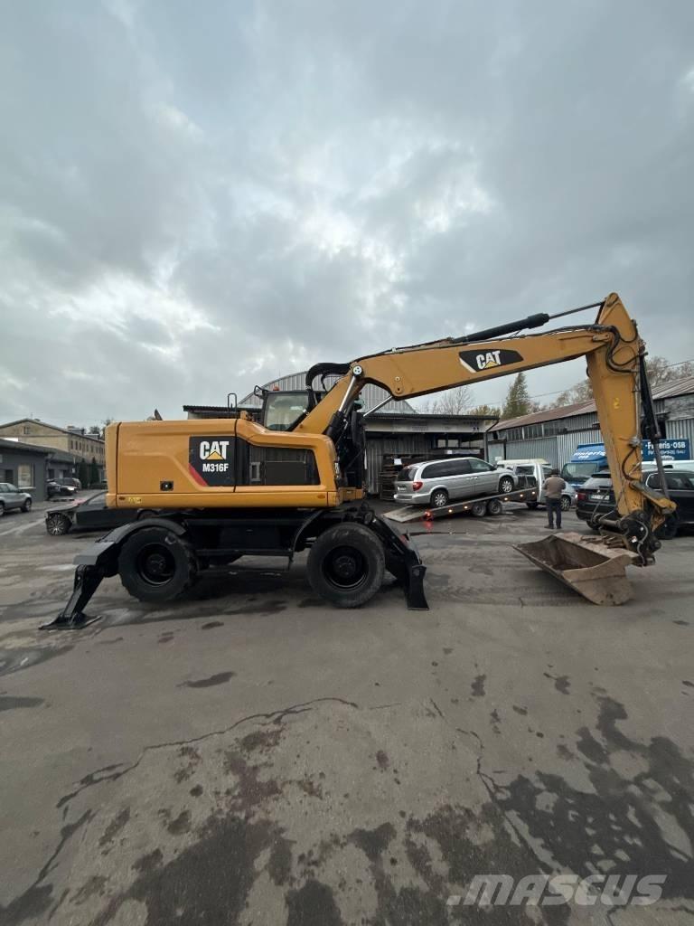 CAT M 316 F Excavadoras de ruedas
