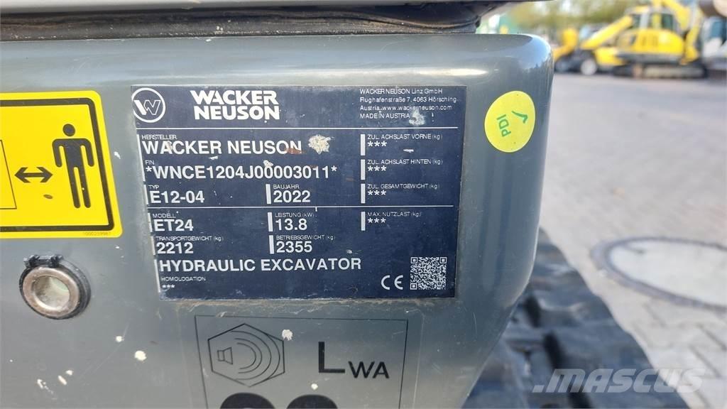 Wacker Neuson ET24 Excavadoras de cadenas