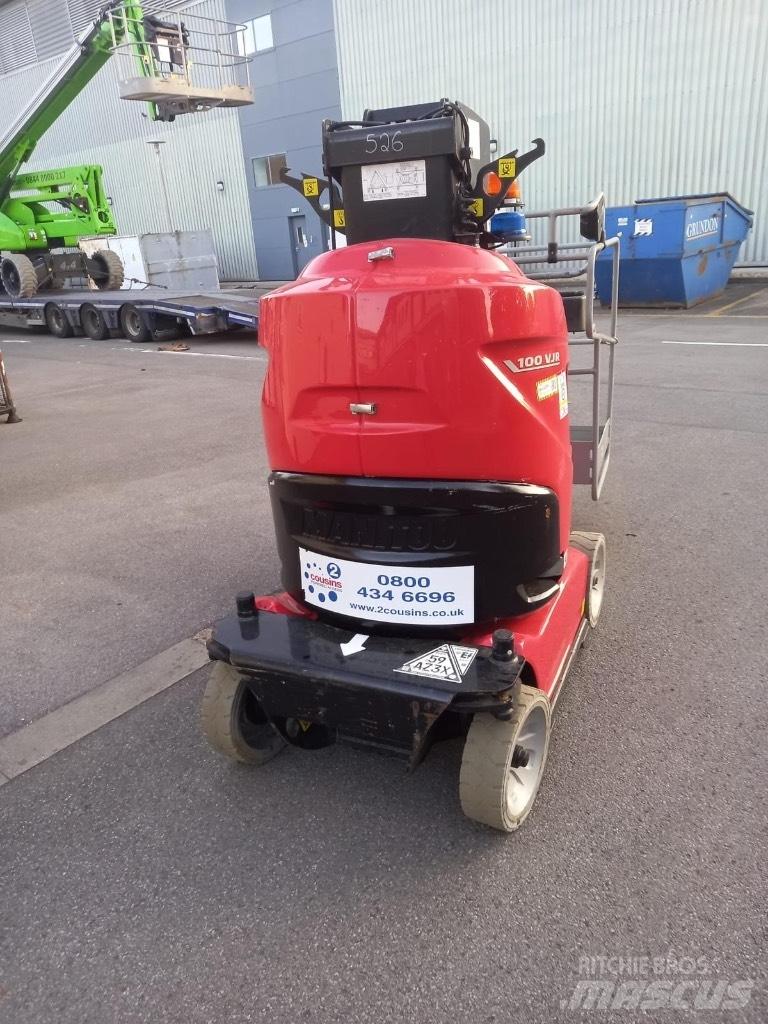 Manitou 100 VJR Ascensores de personal y montacargas de acceso