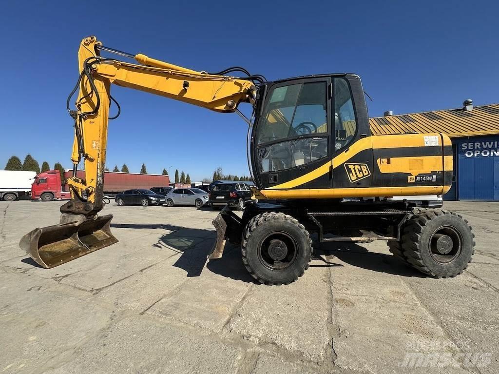JCB JS145W Excavadoras de ruedas
