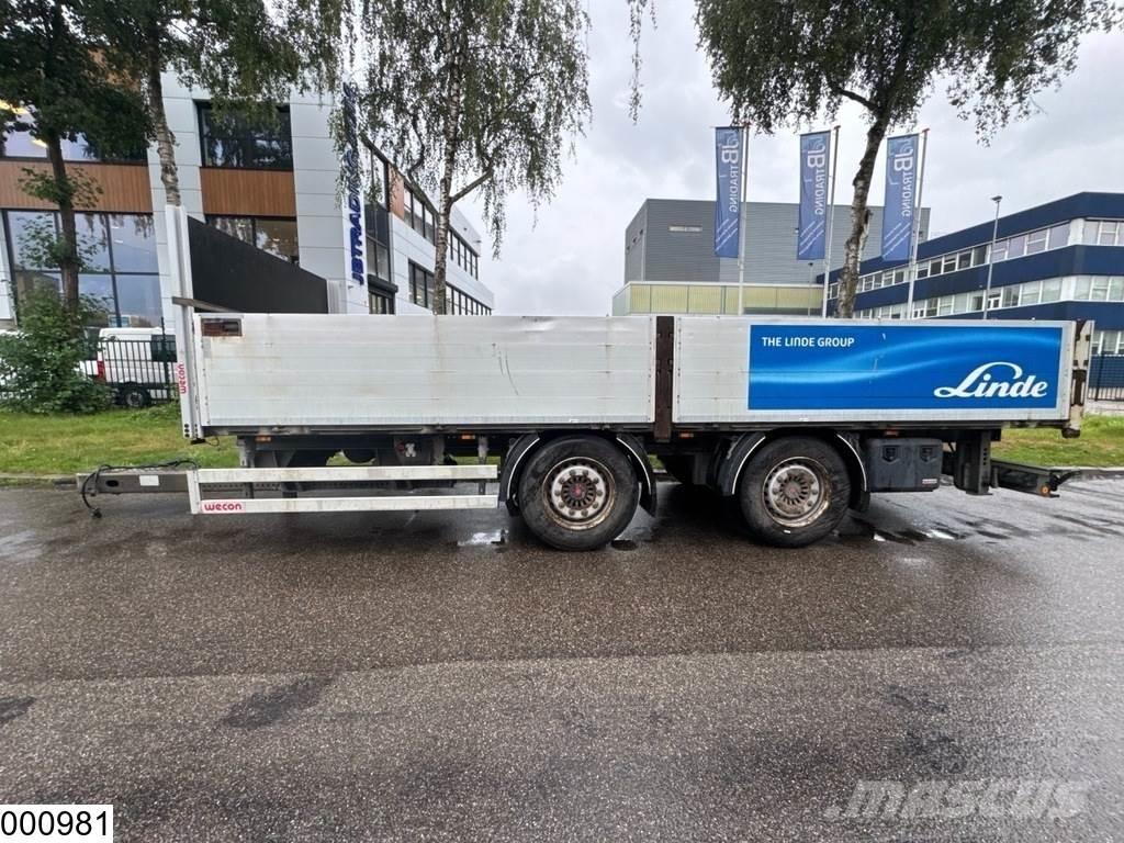 Wecon middenas Plataforma plana/laterales abatibles