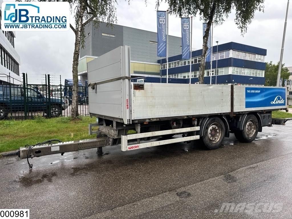 Wecon middenas Plataforma plana/laterales abatibles