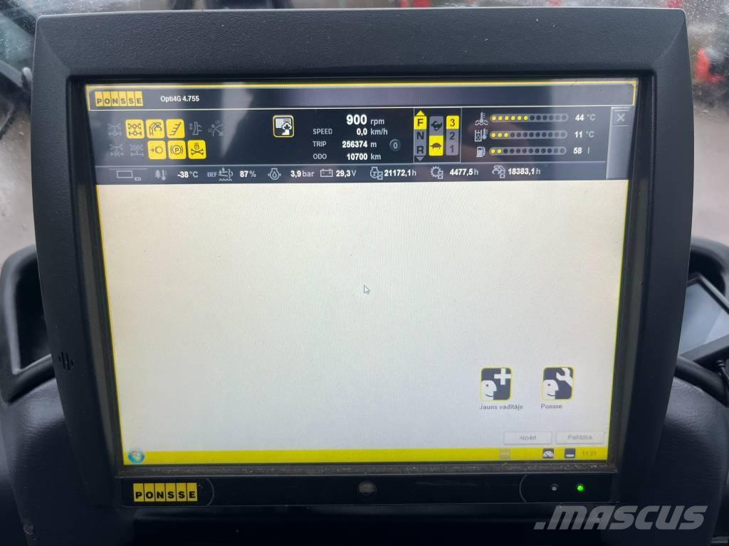 Ponsse Ergo 8W Cosechadoras