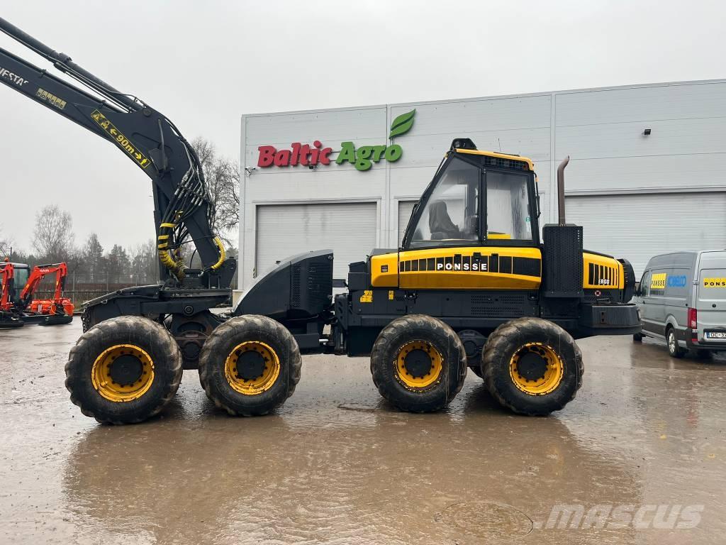 Ponsse Ergo 8W Cosechadoras